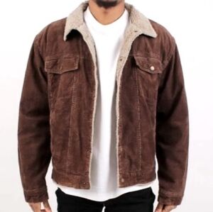 Chaps Ralph Lauren Corduroy Trucker Jacket with pockets Size XL